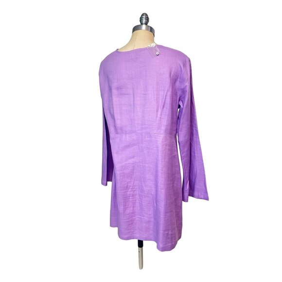 Side Zip & Keyhole Neckline Size 12 14 NWOT - Picture 3 of 4